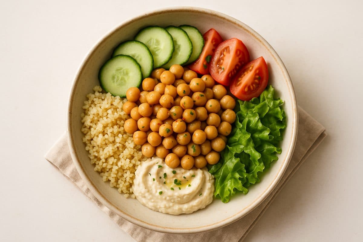 Mediterranean Chickpea Bowl